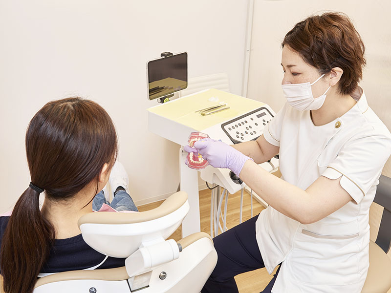 成田市公津の杜の歯医者、はばたき矯正・こども歯科は予防歯科に力を入れています