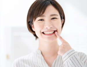 成田市公津の杜の歯医者、はばたき矯正・こども歯科で歯の着色についての解説